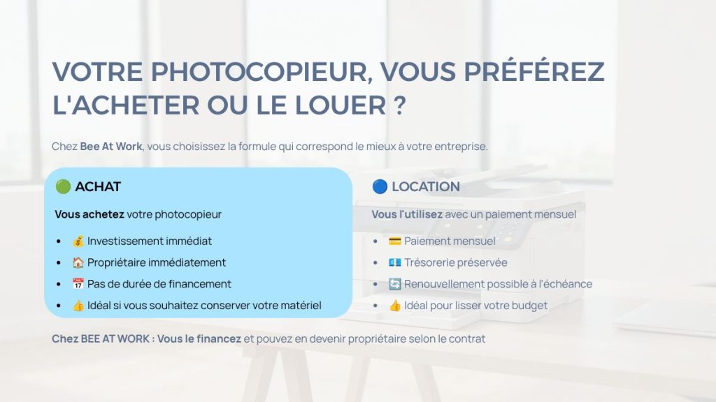 Acheter ou louer photocopieur Toulon